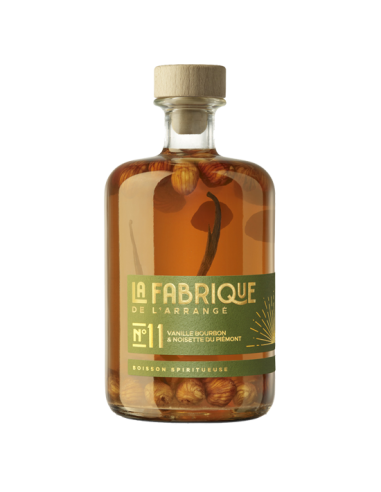 La Fabrique de l’Arrangé N°11 - Vanille bourbon et noisette du piémont La Fabrique de l'Arrangé Rhum Agricole