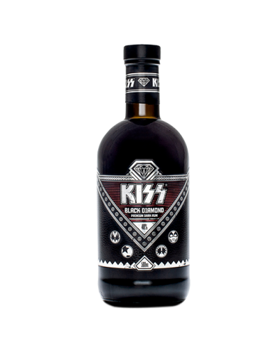 Rhum Kiss Black - Diamond Rum Kiss Rhum Traditionnel