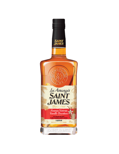 Rhum Saint James - Ananas Victoria & Vanille Bourbon Saint James Rhum Agricole