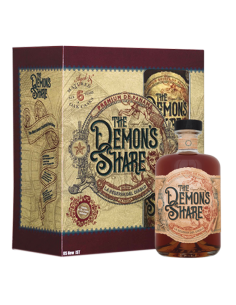 Coffret The Demon’s Share avec 2 verres The Demon's Share Rhum Traditionnel